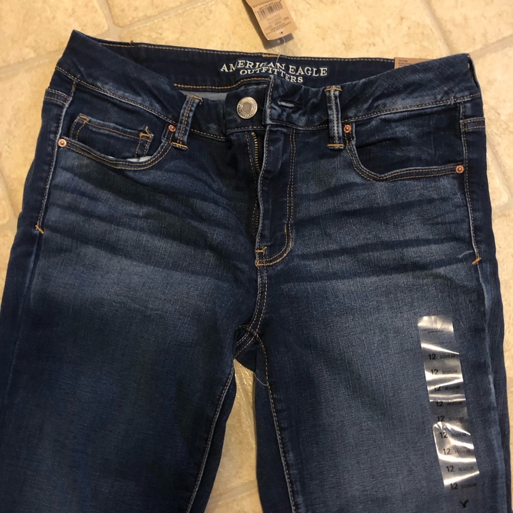 American Eagle Boho Artist low Rise